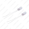 Picture of Warm White/Amber Car T5 12V 1.2W Halogen Bulb External Halogen Lamp Replacement Dashboard Bulb Light