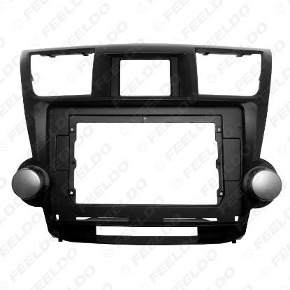 Picture of Car Audio Fascia Frame Adapter For Toyota Highlander/Kluger 2DIN 10.1" Big Screen DVD Dash Fitting Panel Frame Kit