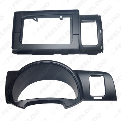 Picture of Car 2Din Radio Stereo 10.1" Big Screen Fascia Frame for Toyota Wish CD/DVD Player Face Dash Mount Trim Kit