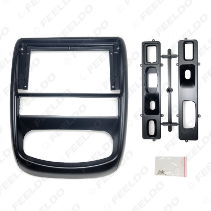 Picture of Car Stereo 9" 2Din Big Screen Fascia Frame Adapter For Renault Duster Dash Audio Fitting Panel Frame Kit