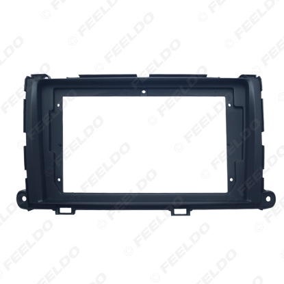 Picture of Car Audio 9 Inch Big Screen Fascia Frame For Toyota Sienna 2011 2Din Stereo Dash Fitting Panel Frame Installation Kit