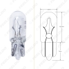 Picture of Warm White Car T6.5 12V 3W Wedge Halogen Bulb External Halogen Lamp Replacement Dashboard Bulb Light