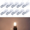 Picture of Warm White Car T6.5 12V 3W Wedge Halogen Bulb External Halogen Lamp Replacement Dashboard Bulb Light