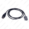Picture of Car Radio AUX Cable Female Port 2.0 USB Plug Audio Wire Adapter For Honda Civic/Accord/Odyssey Mitsubishi Lancer
