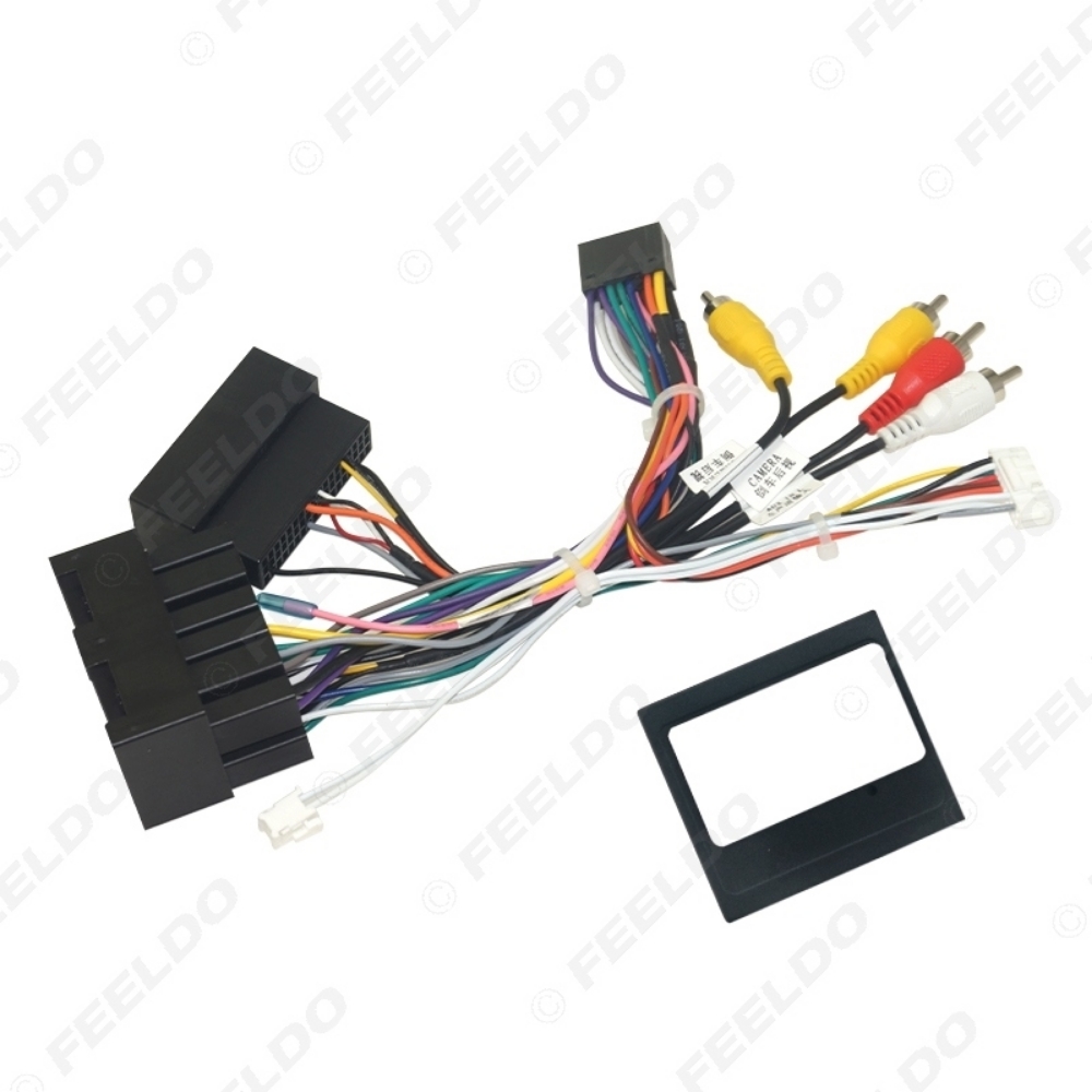 Picture of Car 16pin Audio Wiring Harness With Canbus Box For Ford Focus Escape Aftermarket Stereo Installation Wire Adapter