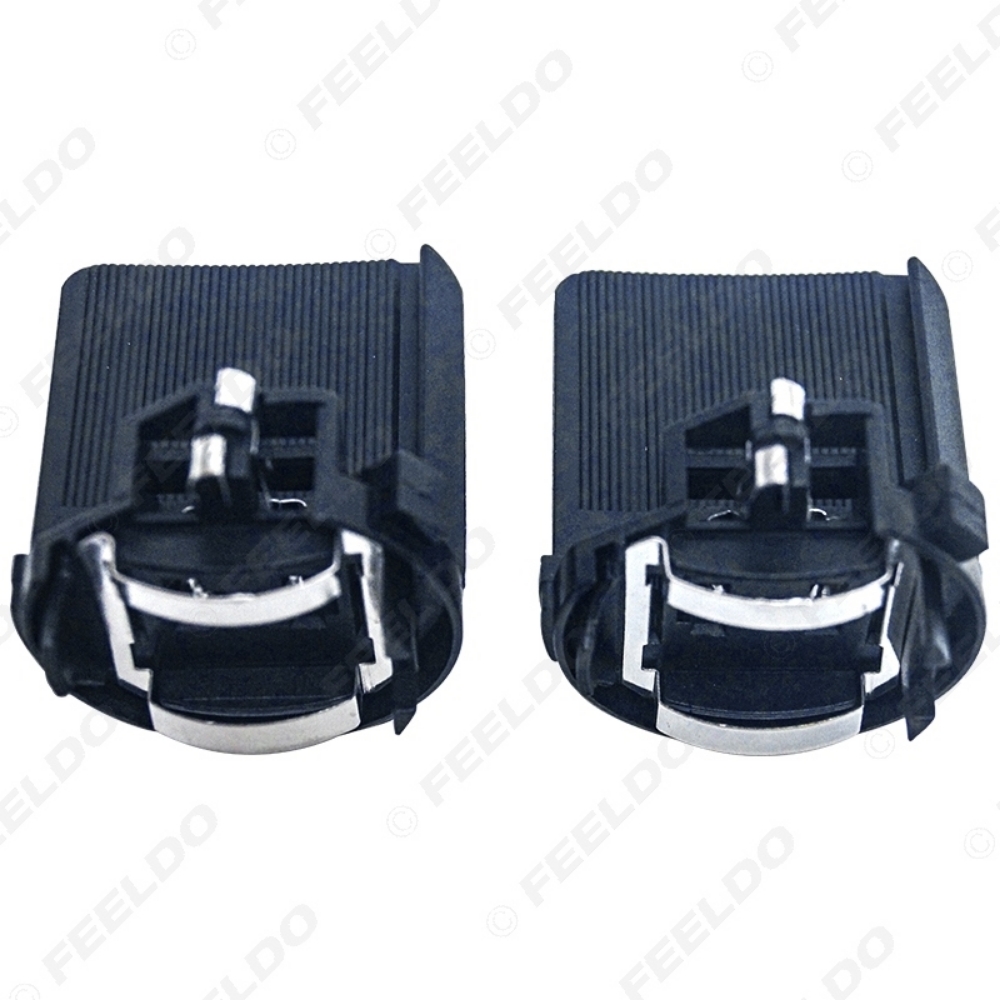 Picture of 2PCS Car LED Headlight Holder Adapters For Volkswagen Golf 7 Halogen Lamp Bulb Modified Holder Base