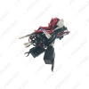 Picture of Auto Light Wiring Harness Cable H1 LED Headlight Fog Lamp Bulb With Automotive Relay & Switch Connector Adapter