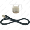 Picture of Car Aux Line 3.5mm Male Audio MP3 AUX-in 8Pin Adapter For Subaru Forester Audio In-put AUX Connector Cable