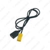 Picture of Car Audio Radio 6Pin AUX USB Cable Female Port Extension Wire For MINI ISO Fiat Grande Punto USB Cable Adapter