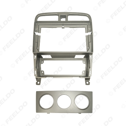 Picture of Car 2Din Audio Face Plate Fascia Frame For Subaru Forester 04-08 9" Big Screen CD/DVD Player Panel Dash Mount Kit