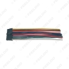 Picture of 1PC Black Universal Car Wire Harness Connector 4Pin-24Pin Head Into Car DVD CD Radio Stereo Wire Plug Adapter