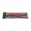 Picture of 1PC Black Universal Car Wire Harness Connector 4Pin-24Pin Head Into Car DVD CD Radio Stereo Wire Plug Adapter