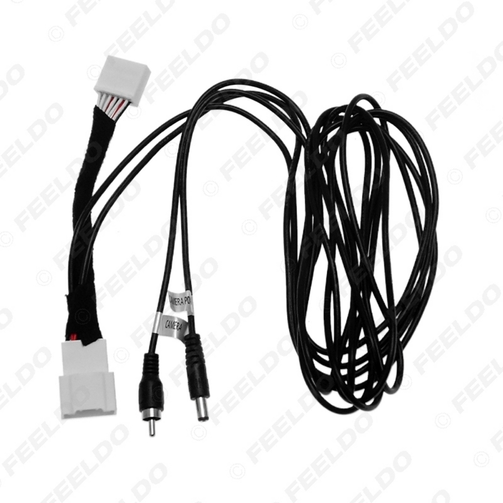 Picture of 12Pin Reverse Backup Camera Features Extended Wiring Harness Adapter For Mazda3/Mazda3 BM/Axela(2013~2017) OEM Factory Stereo #7021