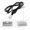 Picture of 12Pin Reverse Backup Camera Features Extended Wiring Harness Adapter For Mazda3/Mazda3 BM/Axela(2013~2017) OEM Factory Stereo #7021
