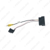 Picture of Car Radio Audio Parking Rear Camera Video Plug Converter Cable For Ford Kuga Focus Edge Parking Reverse Wire Adapter