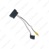 Picture of Car Radio Audio Parking Rear Camera Video Plug Converter Cable For Ford Kuga Focus Edge Parking Reverse Wire Adapter