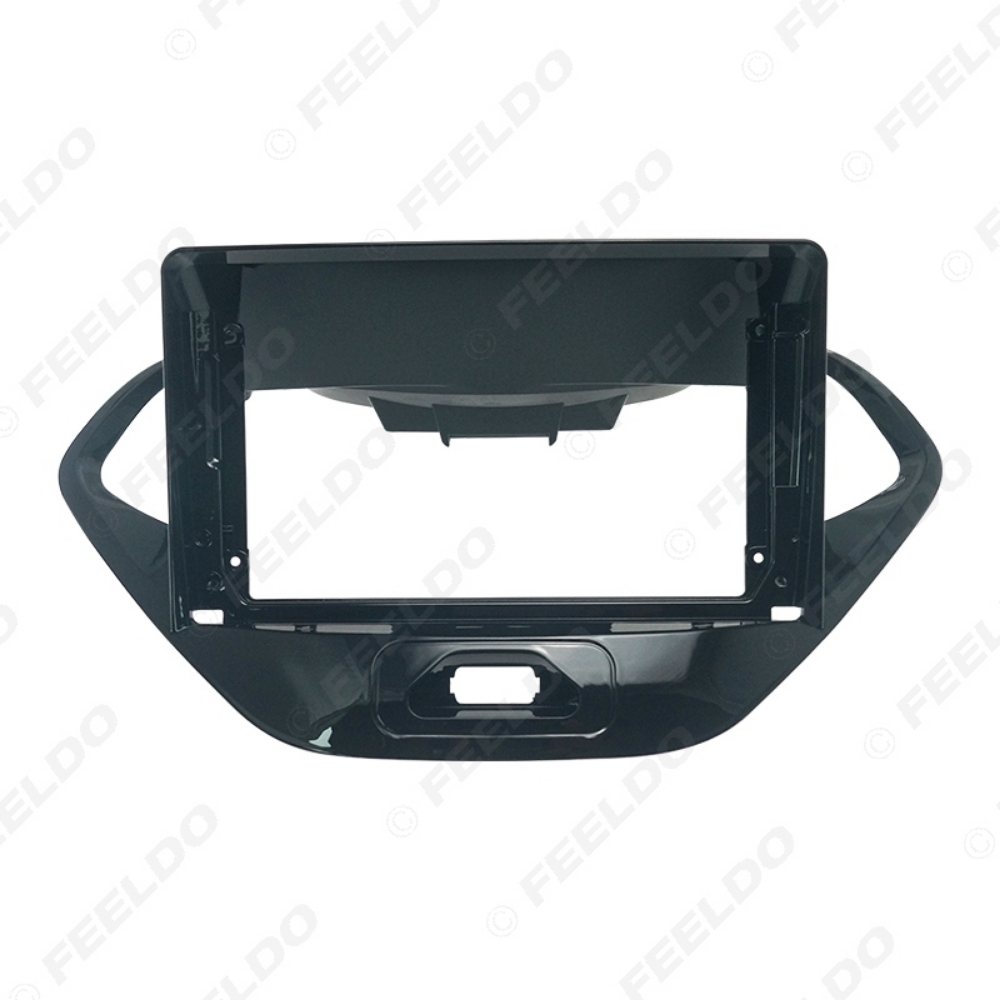 Picture of Car 9 Inch Audio Face Plate Fascia Frame For Ford Figo Aspire 2019 2Din Big Screen Radio Stereo Panel Dash Mount Frame Kit