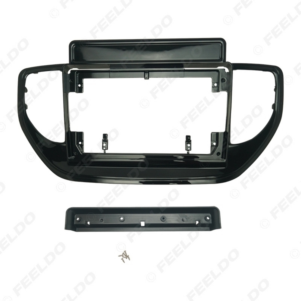 Picture of Car 2Din Audio Face Plate Fascia Frame For Hyundai Solaris 2 20-21 9" Big Screen Radio Stereo Panel Dash Mount Refitting Kit