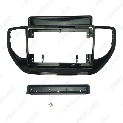 Picture of Car 2Din Audio Face Plate Fascia Frame For Hyundai Solaris 2 20-21 9" Big Screen Radio Stereo Panel Dash Mount Refitting Kit