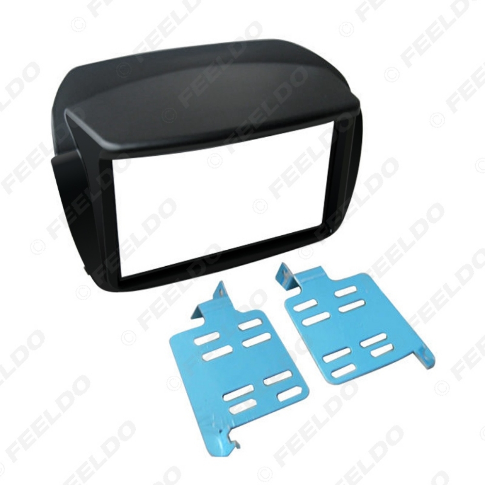 Picture of Car 2Din Radio Fascia Frame for FIAT Doblo/OPEL Combo Tour(D) Stereo DVD Audio Panel Dash Installation Trim Kit 