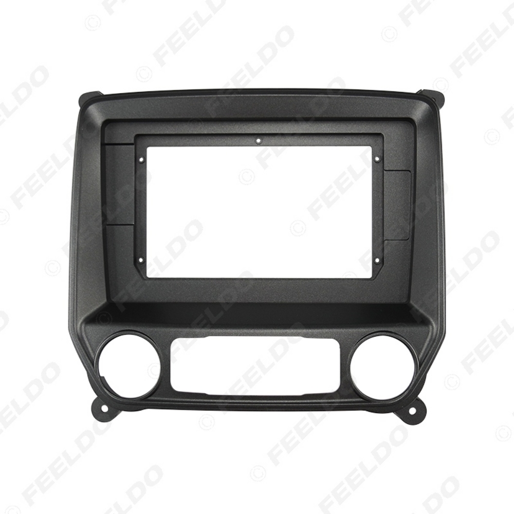 Picture of Car Stereo 2Din Fascia Frame Adapter For Chevrolet Silverado 2014 10.1” Big Screen Audio Dash Fitting Panel Frame Kit