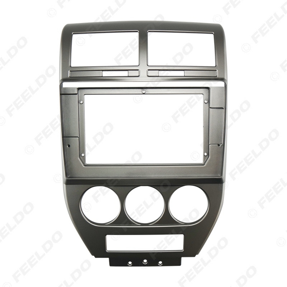 Picture of Car Audio 10.1" Big Screen DVD Fascia Frame Adapter For JEEP Compass 07-09 2Din Dash Installation Panel Frame Kit