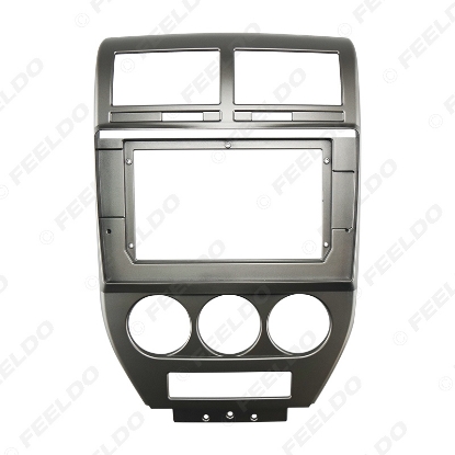 Picture of Car Audio 10.1" Big Screen DVD Fascia Frame Adapter For JEEP Compass 07-09 2Din Dash Installation Panel Frame Kit