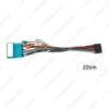 Picture of Car Audio Wiring Harness For Chevrolet Orlando Cavalier Aftermarket 16pin CD/DVD Stereo Installation Wire Adapter