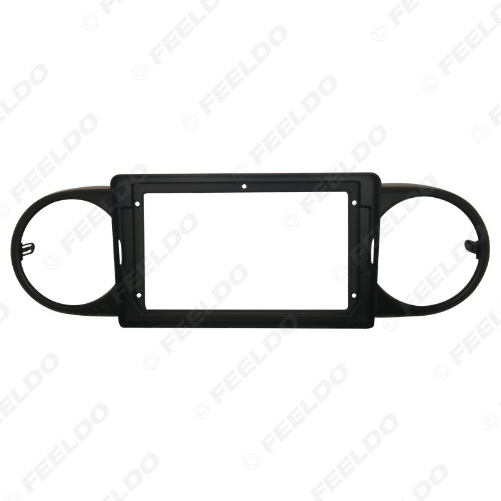 Picture of Car 2Din Audio Face Plate Fascia Frame For Toyota Rumion 07-19 9" Big Screen Radio Stereo Panel Dash Mount Refitting Kit