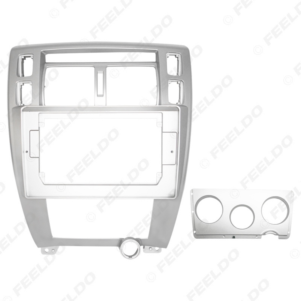 Picture of Car 2Din Audio Face Plate Fascia Frame For Hyundai Tucson 06-13 10.1" Big Screen Radio Stereo Panel Dash Mount Refitting Kit