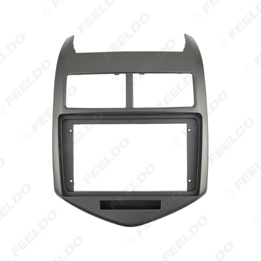 Picture of Car Audio Fascia Frame Adapter For Chevrolet Aveo 11-13 9" Big Screen 2DIN Dash Fitting Panel Frame Kit