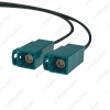 Picture of Dual FAKRA Female To Dual FAKRA Male Car Stereo Radio Antenna Connector Adapter