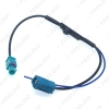 Picture of Car FAKRA II Radio Signal Amplifier Radio Antenna AM/FM Wiring Adapter For Volkswagen/Skoda/Audi OEM Stereo Head Unit