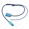 Picture of Car FAKRA II Radio Signal Amplifier Radio Antenna AM/FM Wiring Adapter For Volkswagen/Skoda/Audi OEM Stereo Head Unit