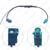 Picture of Car FAKRA II Radio Signal Amplifier Radio Antenna AM/FM Wiring Adapter For Volkswagen/Skoda/Audi OEM Stereo Head Unit