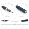Picture of Auto Car Stereo Audio Radio ISO TO DIN Male Aerial AM/FM Antenna Extension Cable Plug Adapter