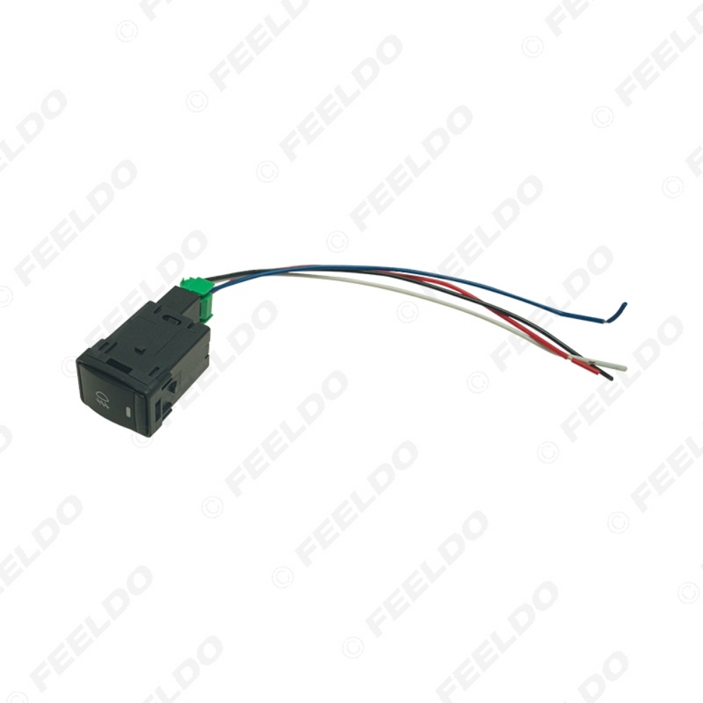 Picture of Auto Fog Lights Working Lights Switch With 5Pin On-Off Button Wire For Nissan X-trail Qashqai Tiida Switch Wire Cable