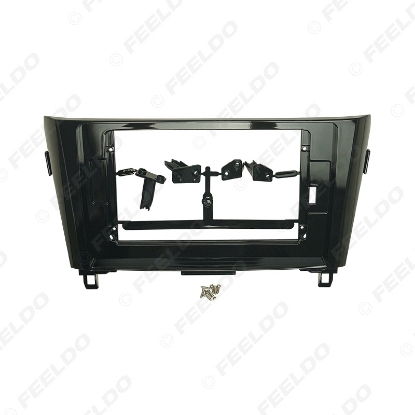 Picture of Car Audio Fascia Frame Adapter For Nissan Qashqai X-Trail 10.1" Big Screen 2DIN Dash Fitting Panel Frame Kit