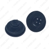 Picture of 1PC 40mm Car LED Bulb Headlight Convex Dustproof Rubber Seal Ring With 4-Preformed Hole Wire Ring