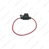 Picture of Waterproof Car Auto Blade Type InLine Fuse Holder Case Replacement 5A/30A Fuses 16AWG Wire Cutoff Switch Socket