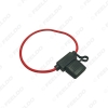 Picture of Waterproof Car Auto Blade Type InLine Fuse Holder Case Replacement 5A/30A Fuses 16AWG Wire Cutoff Switch Socket