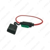 Picture of Waterproof Car Auto Blade Type InLine Fuse Holder Case Replacement 5A/30A Fuses 16AWG Wire Cutoff Switch Socket