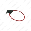 Picture of Waterproof Car Auto Blade Type InLine Fuse Holder Case Replacement 5A/30A Fuses 16AWG Wire Cutoff Switch Socket