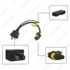 Picture of Car HID H4 Hi-Low Bi-Xenon Relay Harness Controller Cable For 12V/35W 24V/55W H4 Xenon Bulb Lamp wiring Harness