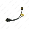 Picture of Car HID H4 Hi-Low Bi-Xenon Relay Harness Controller Cable For 12V/35W 24V/55W H4 Xenon Bulb Lamp wiring Harness