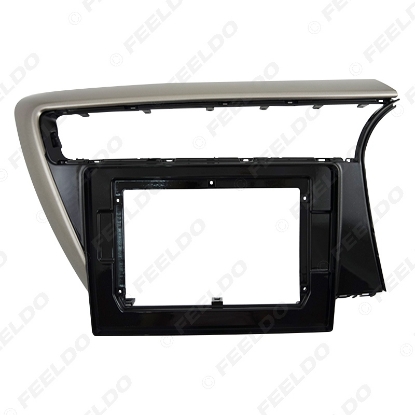 Picture of Car Audio 10.1" Big Screen DVD Fascia Frame Adapter For Proton Myvi 2018 2Din Dash Installation Panel Frame Kit