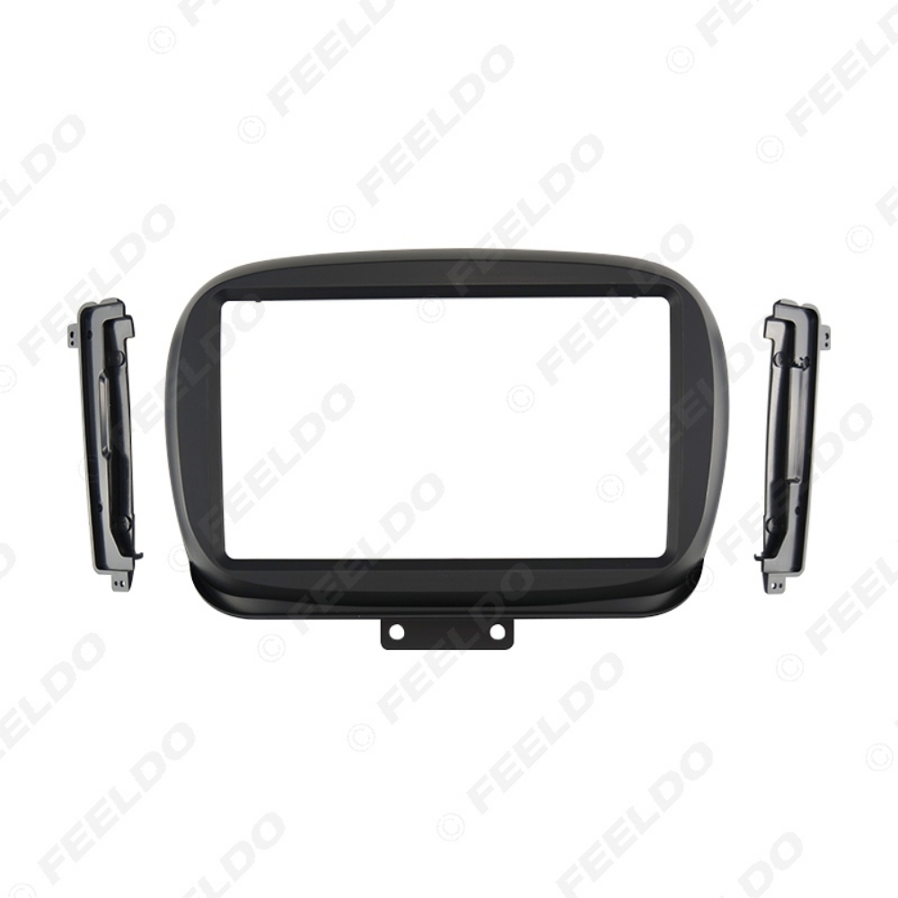 Picture of Car Audio Fascia Frame Adapter For Fiat 500X 2014 2Din Dash 9" Big Screen DVD Installation Panel Frame Kit