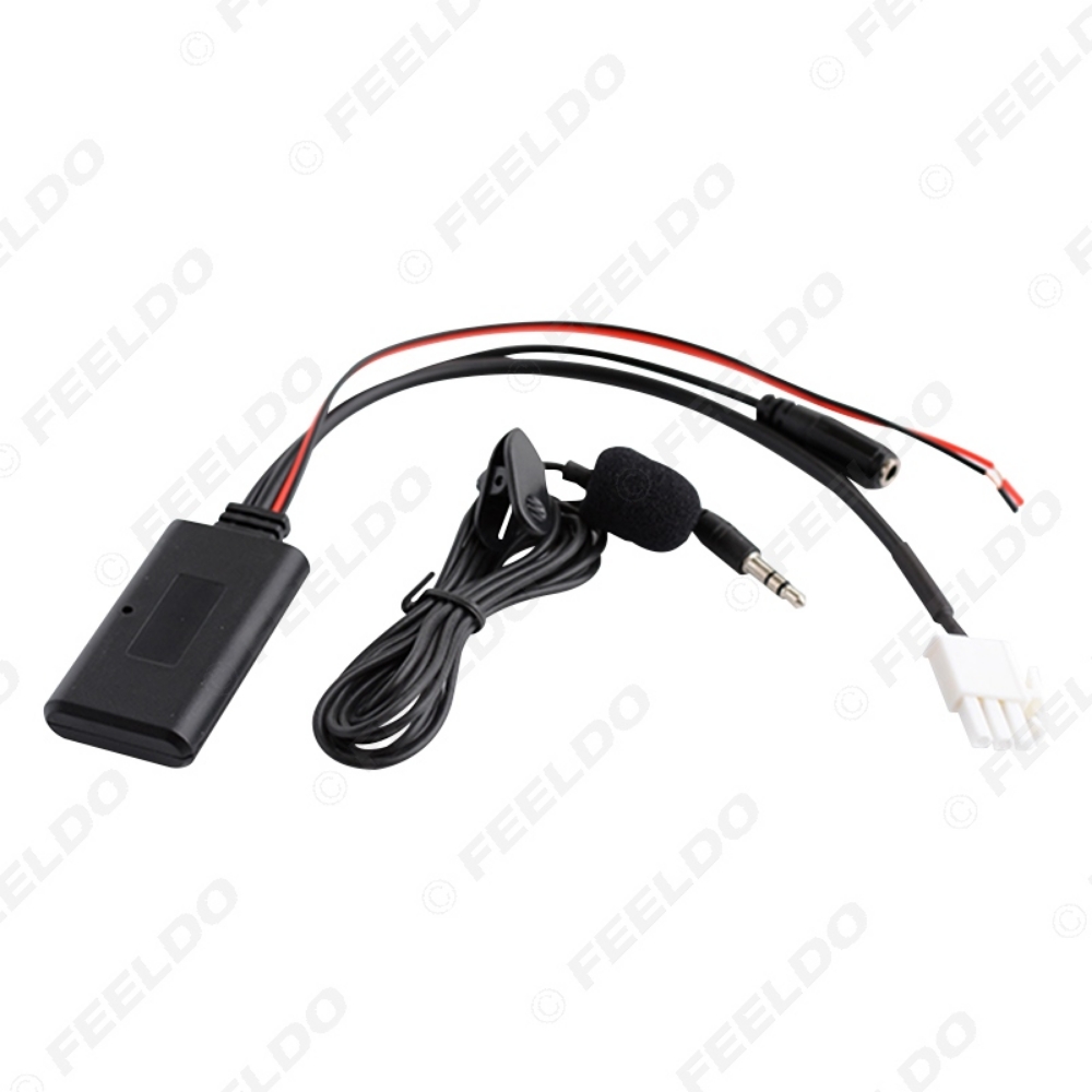 Picture of Motorcycle Aux-in Wireless Bluetooth Adapter Module Audio Radio Receiver For Honda Goldwing GL1800 Aux Cable