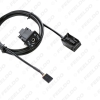 Picture of Car Radio AUX-In Cable Plug 12PIN AUX Adapter For Ford Fiesta Mondeo Focus Wire Harness Audio AUX Cable Adapter