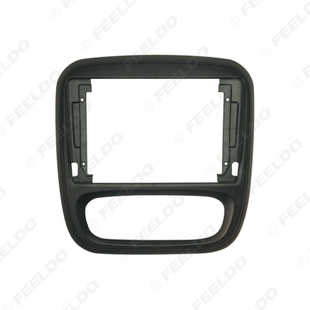 Picture of Car Audio 9" Big Screen DVD Fascia Frame Adapter For Renault Trafic Opel Vivaro 2Din Dash Installation Panel Frame Kit